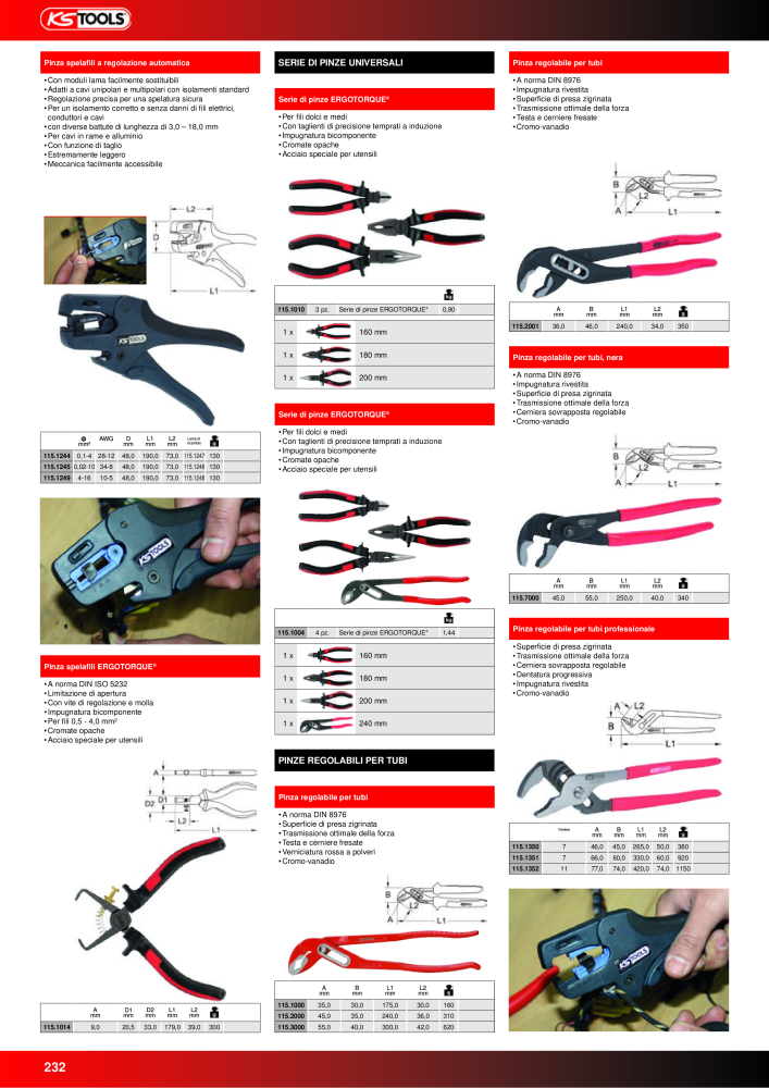 KS Tools Utensili per l'industria e l'artigianato n.: 20981 - Pagina 232