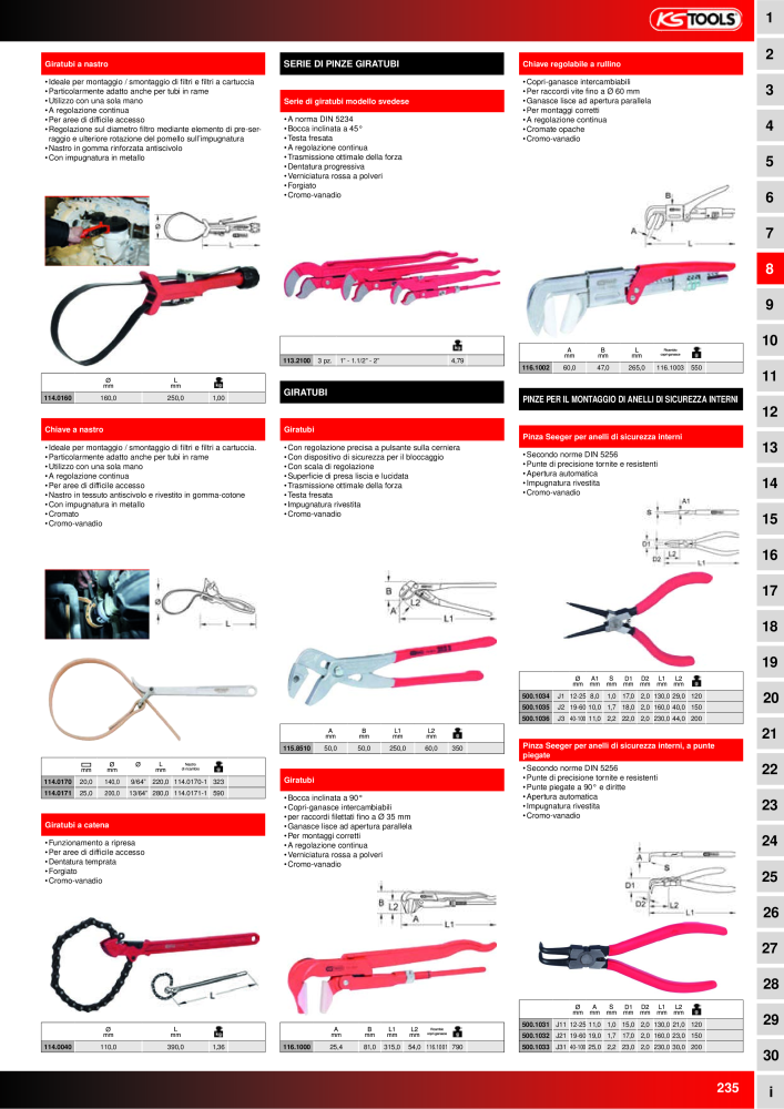 KS Tools Utensili per l'industria e l'artigianato n.: 20981 - Pagina 235