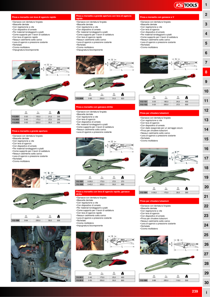 KS Tools Utensili per l'industria e l'artigianato n.: 20981 - Pagina 239