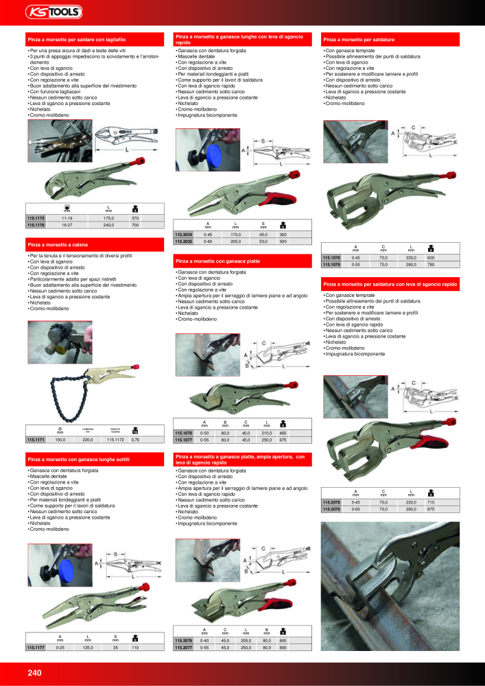 KS Tools Utensili per l'industria e l'artigianato NR.: 20981 - Seite 240