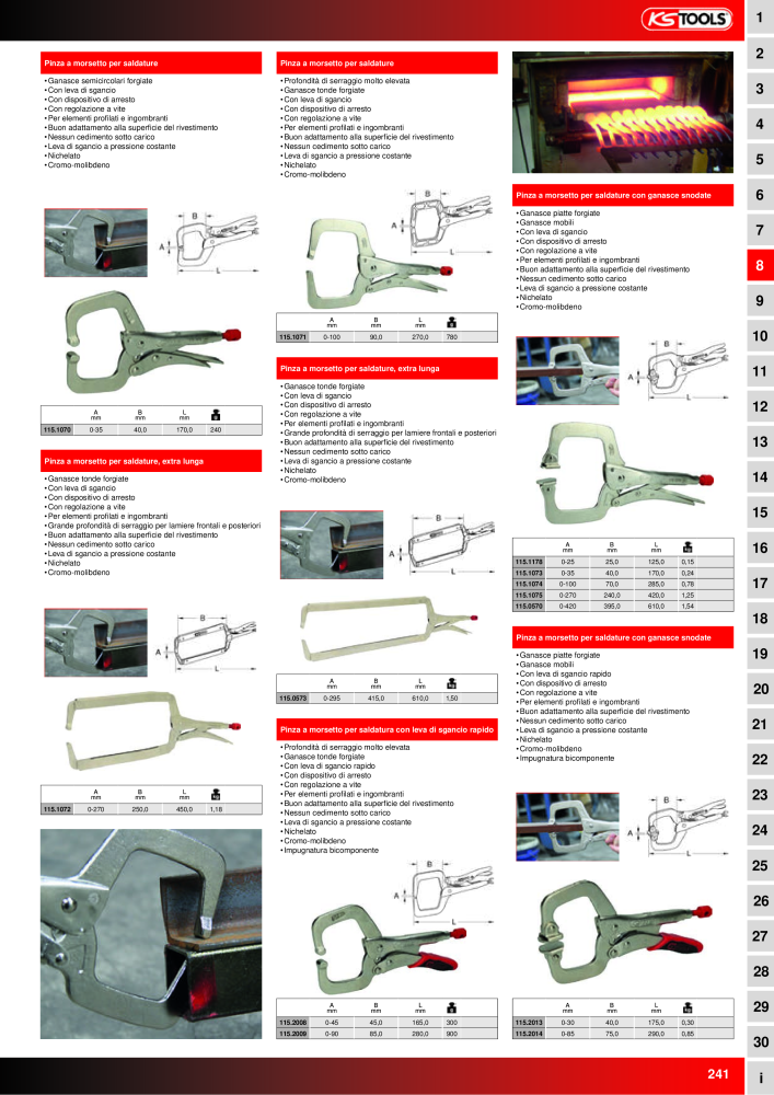 KS Tools Utensili per l'industria e l'artigianato NR.: 20981 - Seite 241