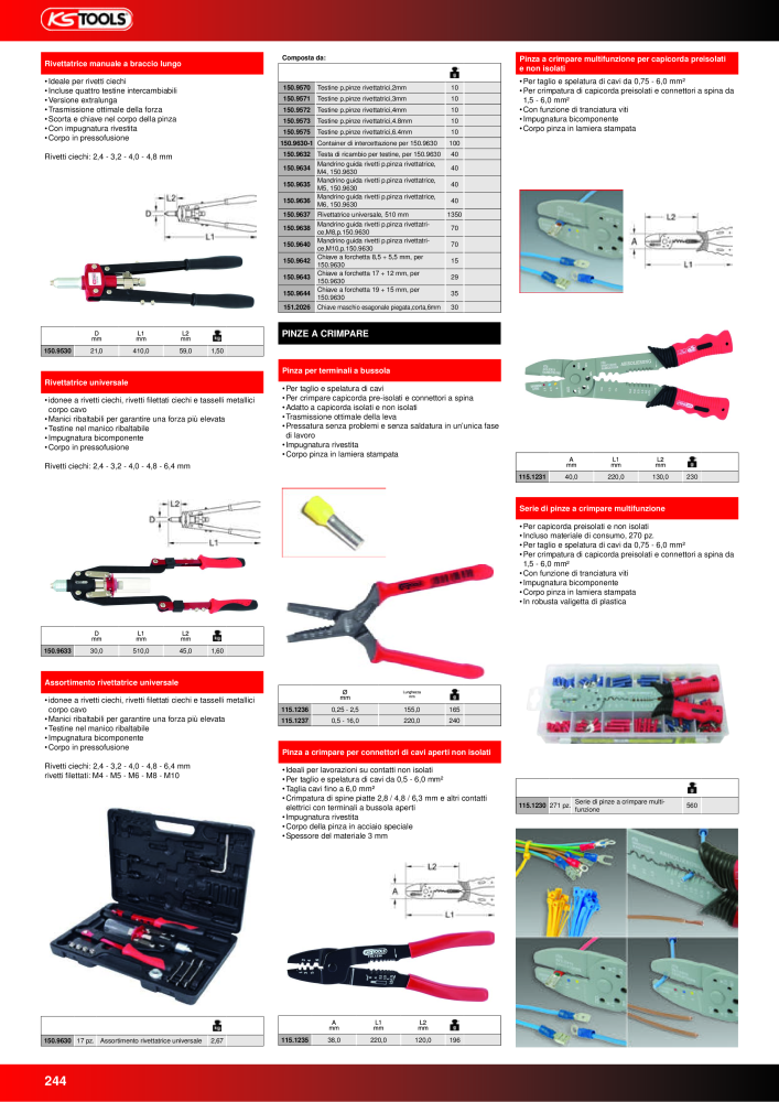 KS Tools Utensili per l'industria e l'artigianato NO.: 20981 - Page 244