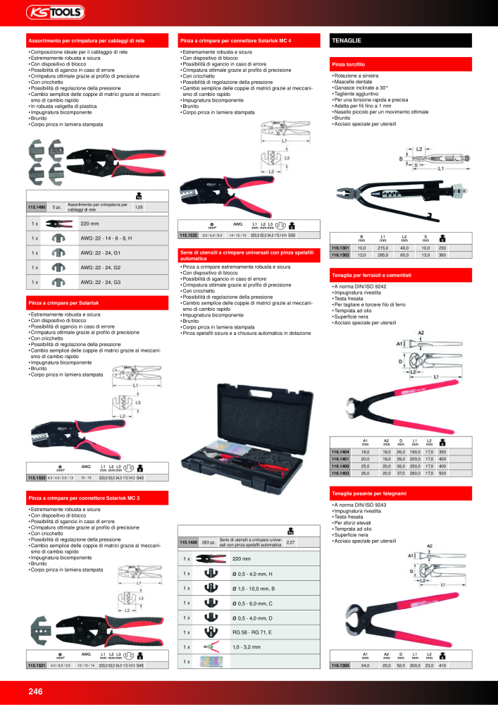 KS Tools Utensili per l'industria e l'artigianato n.: 20981 - Pagina 246