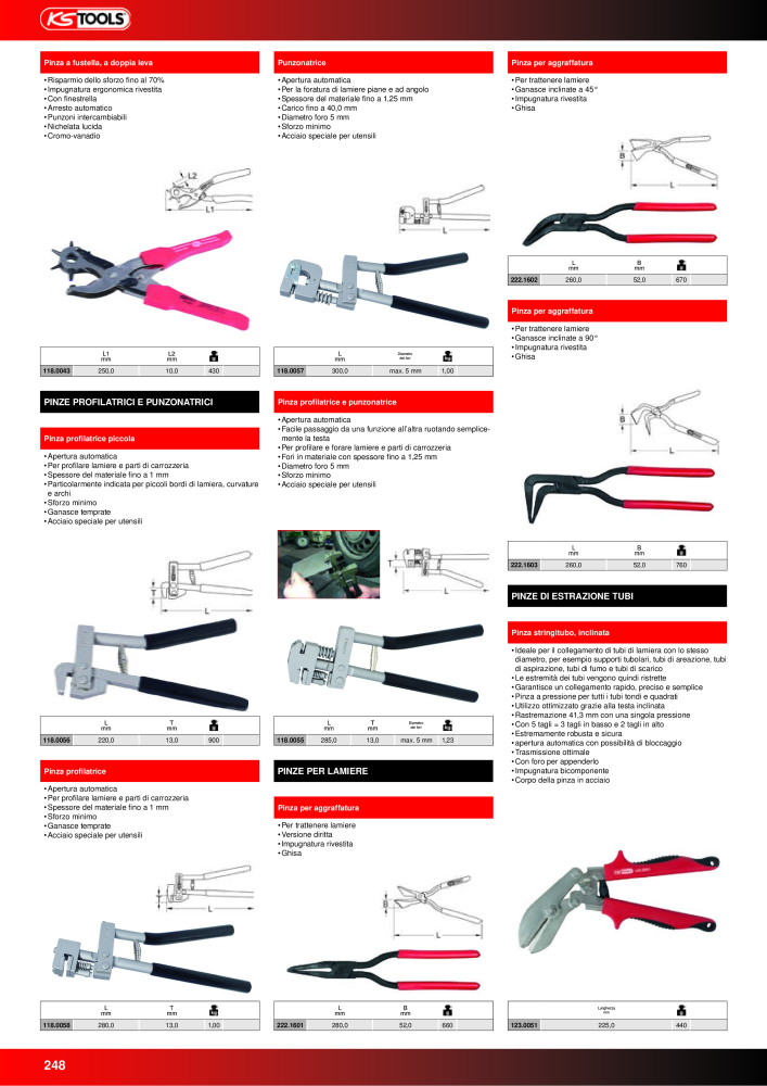 KS Tools Utensili per l'industria e l'artigianato n.: 20981 - Pagina 248