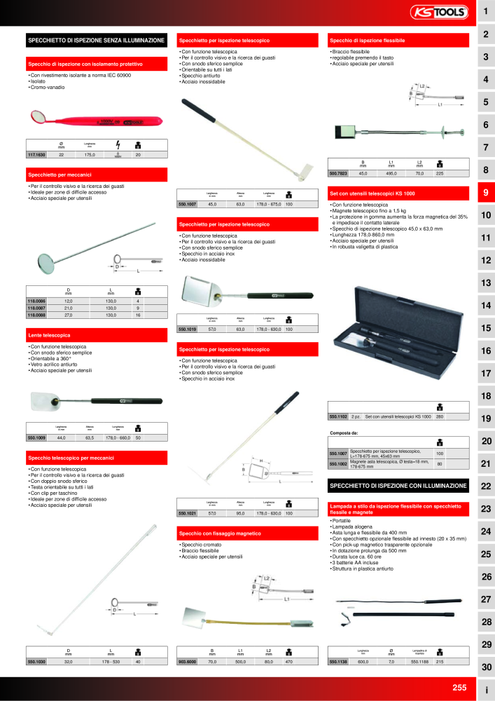 KS Tools Utensili per l'industria e l'artigianato n.: 20981 - Pagina 255