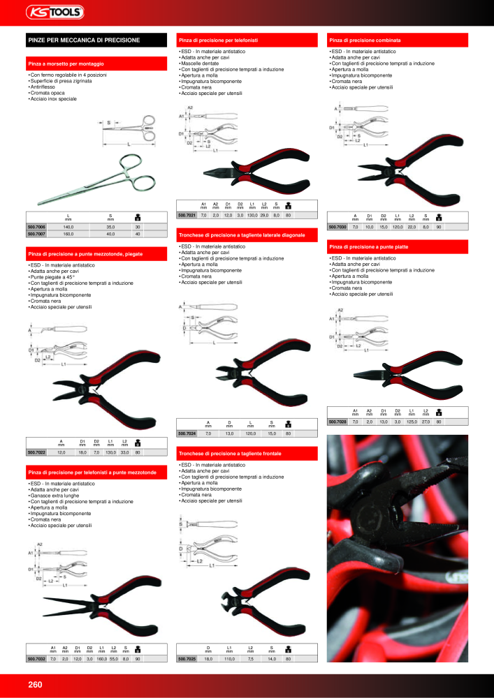 KS Tools Utensili per l'industria e l'artigianato NR.: 20981 - Seite 260