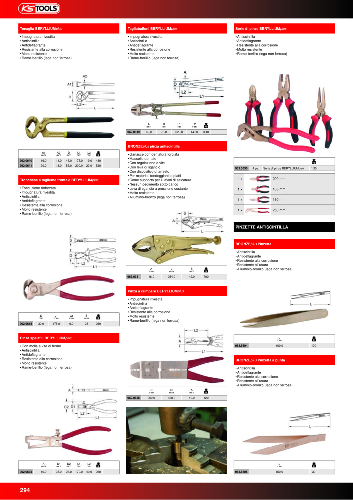 KS Tools Utensili per l'industria e l'artigianato NR.: 20981 - Seite 294