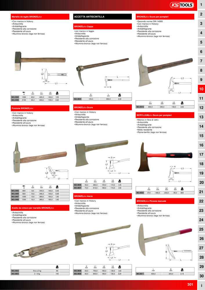 KS Tools Utensili per l'industria e l'artigianato n.: 20981 - Pagina 301