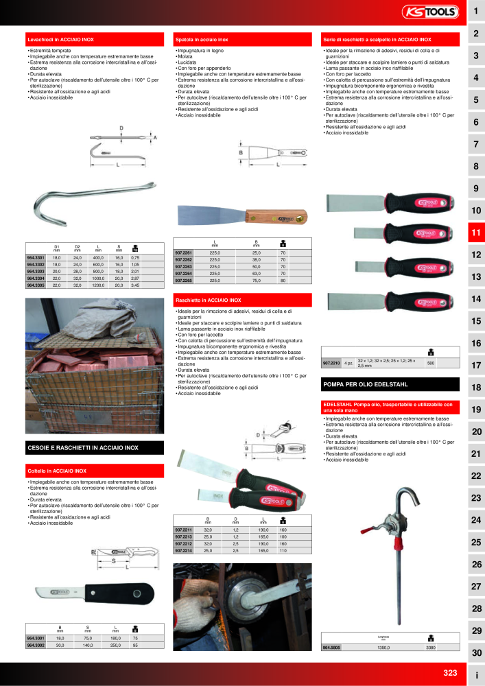 KS Tools Utensili per l'industria e l'artigianato n.: 20981 - Pagina 323