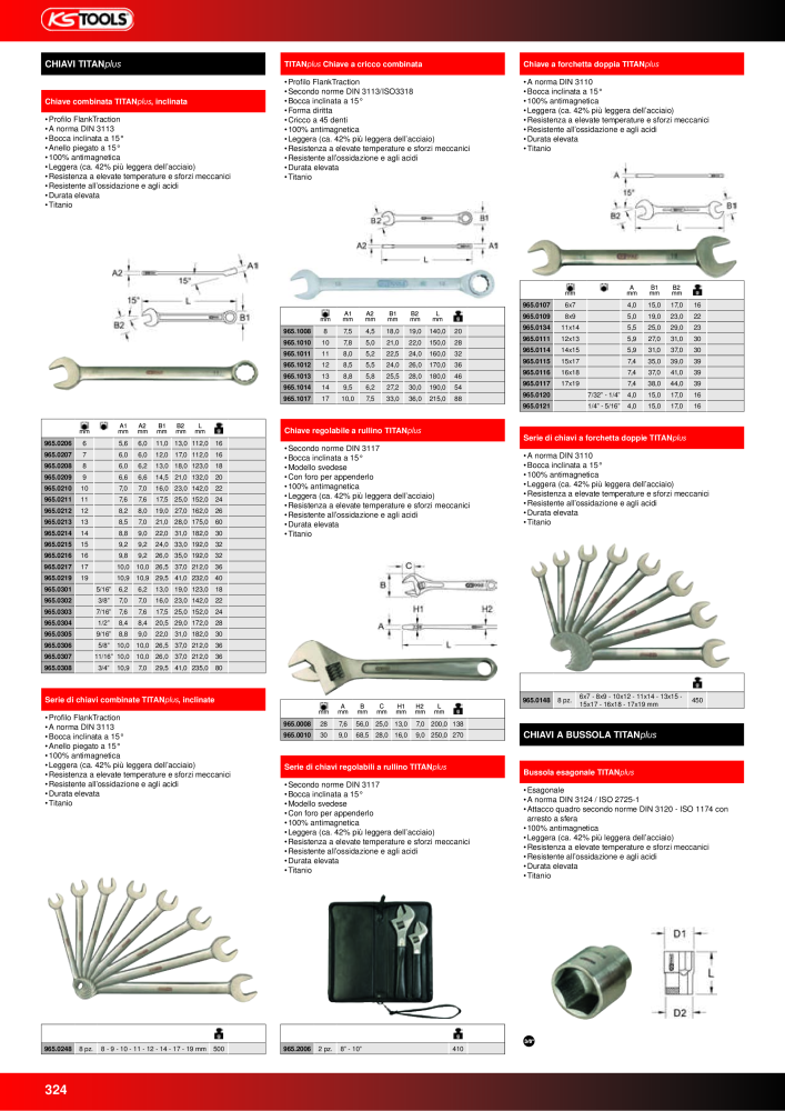 KS Tools Utensili per l'industria e l'artigianato NR.: 20981 - Seite 324