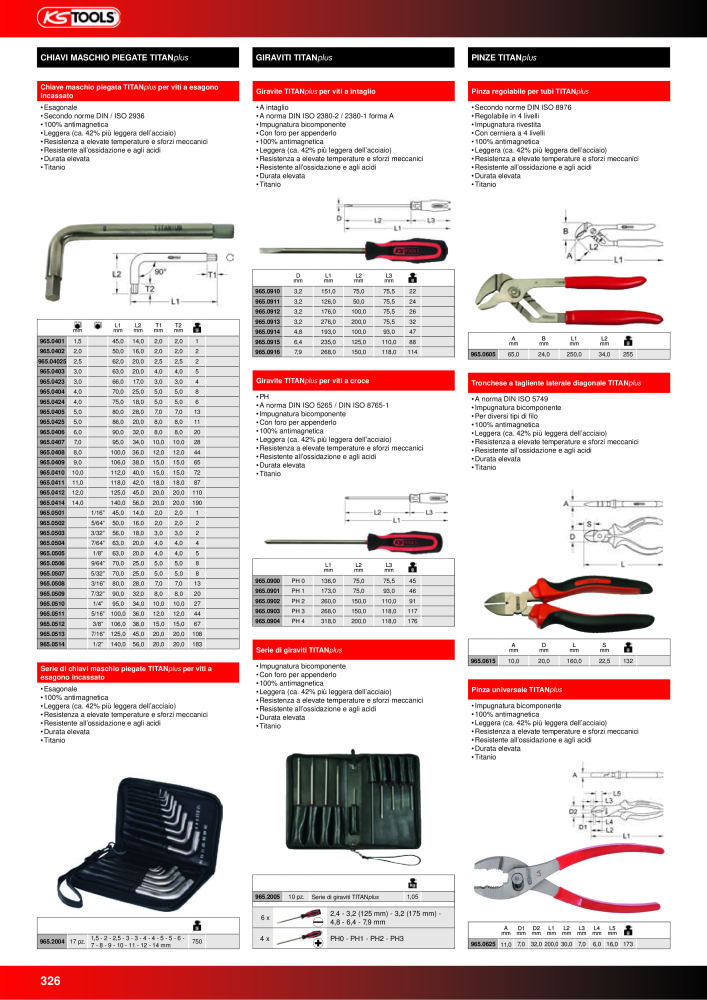 KS Tools Utensili per l'industria e l'artigianato NR.: 20981 - Seite 326