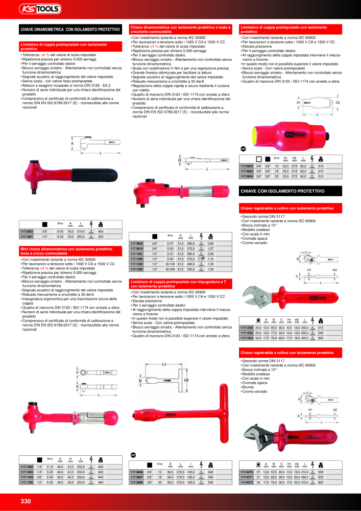 KS Tools Utensili per l'industria e l'artigianato n.: 20981 - Pagina 330