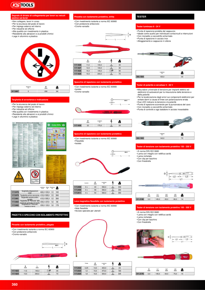 KS Tools Utensili per l'industria e l'artigianato NR.: 20981 - Seite 360