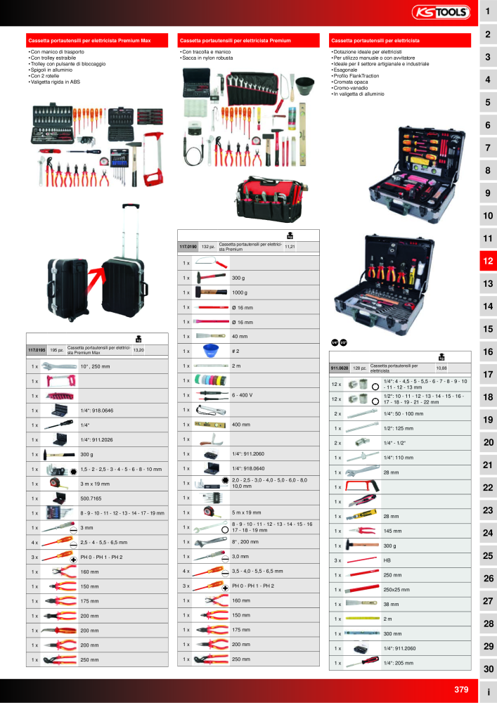 KS Tools Utensili per l'industria e l'artigianato n.: 20981 - Pagina 379