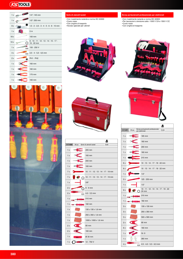 KS Tools Utensili per l'industria e l'artigianato n.: 20981 - Pagina 380