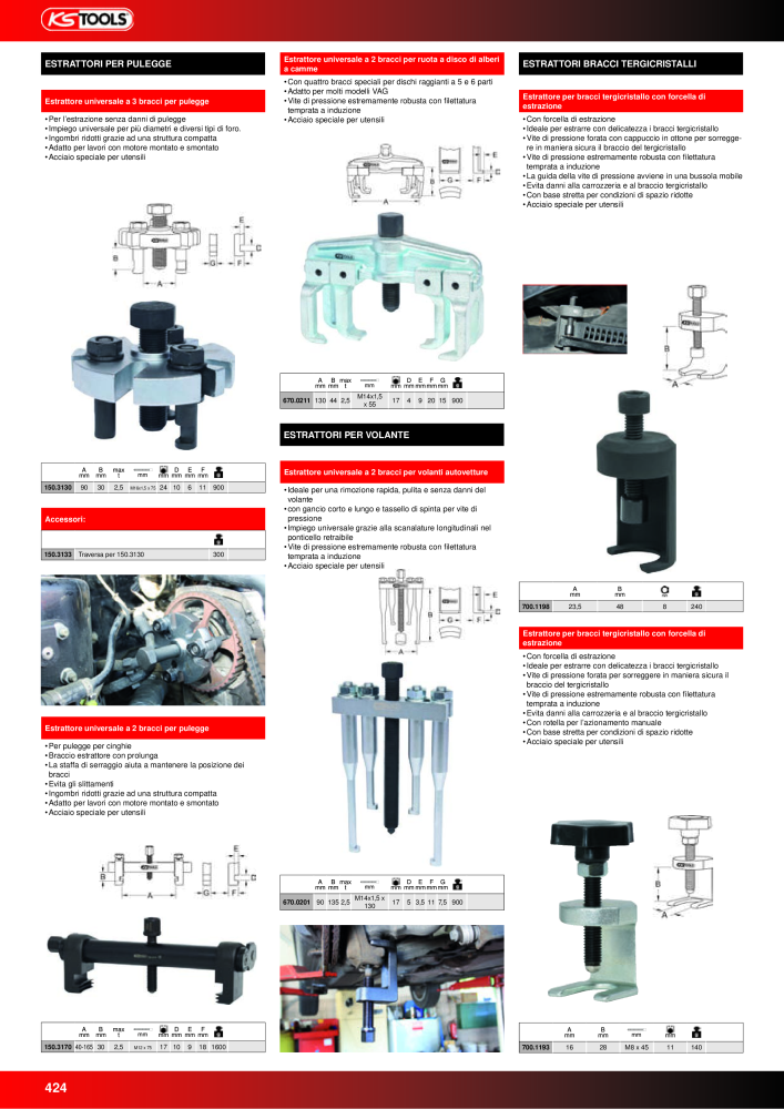 KS Tools Utensili per l'industria e l'artigianato NR.: 20981 - Seite 424