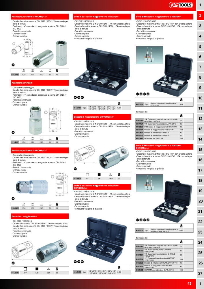 KS Tools Utensili per l'industria e l'artigianato NR.: 20981 - Seite 43