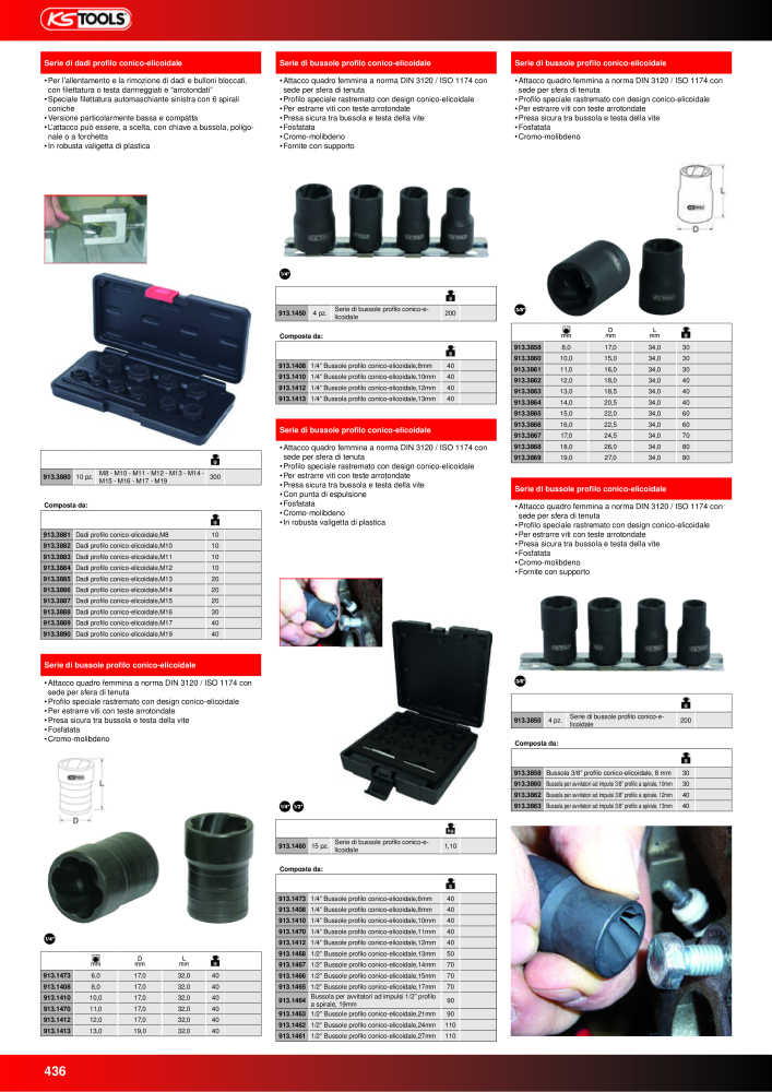 KS Tools Utensili per l'industria e l'artigianato n.: 20981 - Pagina 436