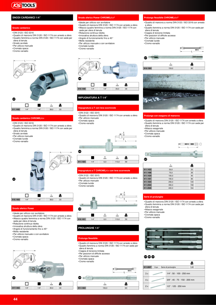 KS Tools Utensili per l'industria e l'artigianato n.: 20981 - Pagina 44