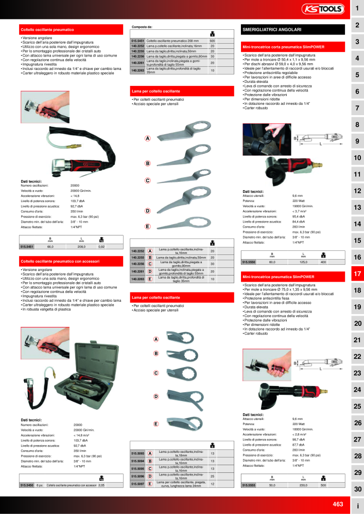 KS Tools Utensili per l'industria e l'artigianato NR.: 20981 - Seite 463