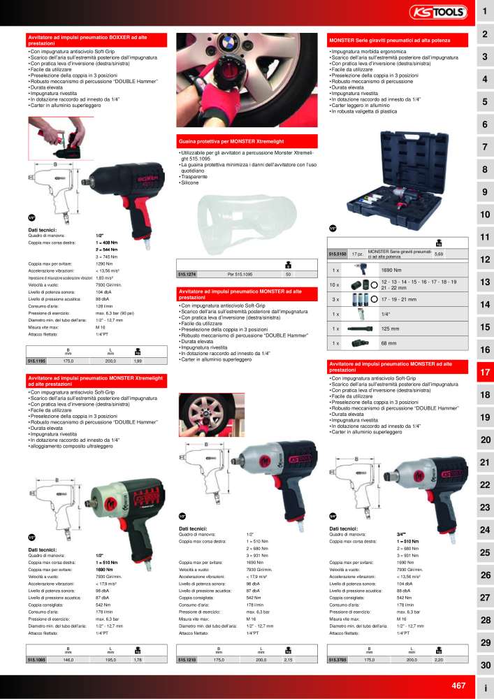 KS Tools Utensili per l'industria e l'artigianato n.: 20981 - Pagina 467