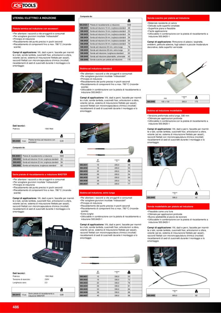 KS Tools Utensili per l'industria e l'artigianato n.: 20981 - Pagina 486