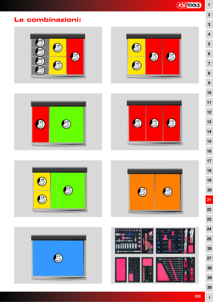 KS Tools Utensili per l'industria e l'artigianato n.: 20981 - Pagina 535