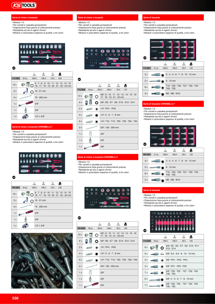 KS Tools Utensili per l'industria e l'artigianato n.: 20981 - Pagina 550