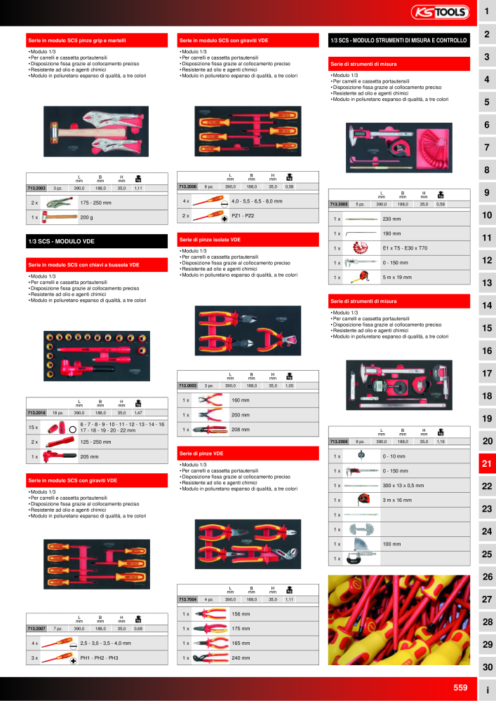 KS Tools Utensili per l'industria e l'artigianato n.: 20981 - Pagina 559