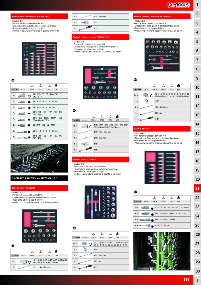 KS Tools Utensili per l'industria e l'artigianato n.: 20981 - Pagina 563