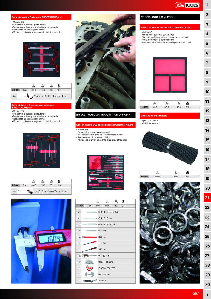 KS Tools Utensili per l'industria e l'artigianato n.: 20981 - Pagina 567