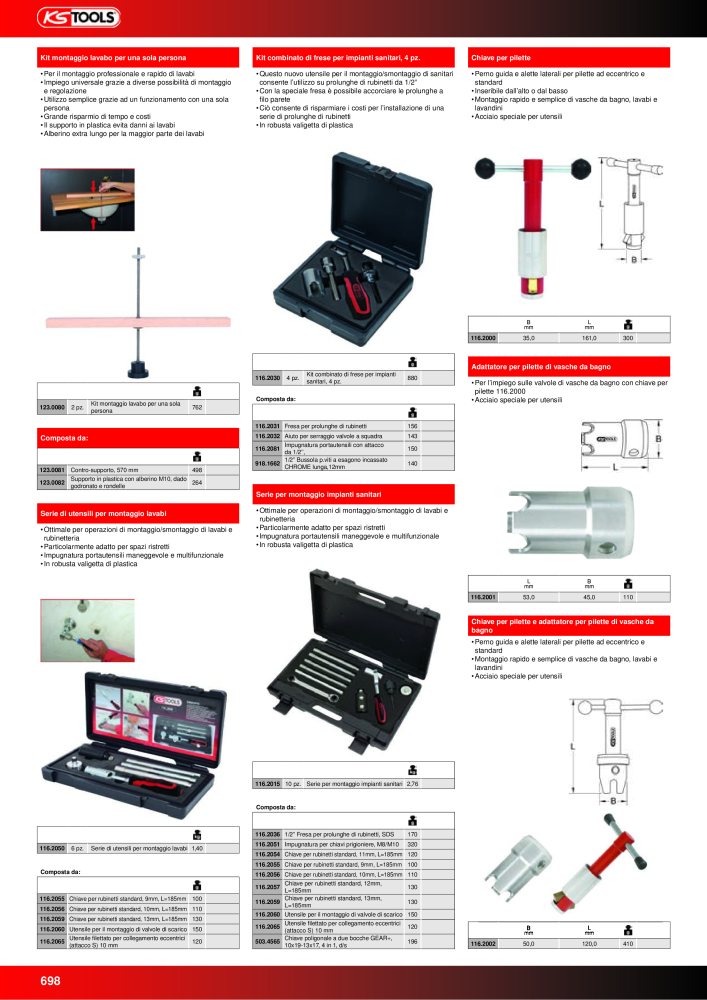 KS Tools Utensili per l'industria e l'artigianato n.: 20981 - Pagina 698