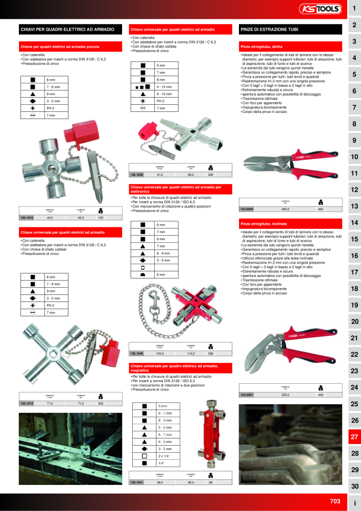 KS Tools Utensili per l'industria e l'artigianato n.: 20981 - Pagina 703