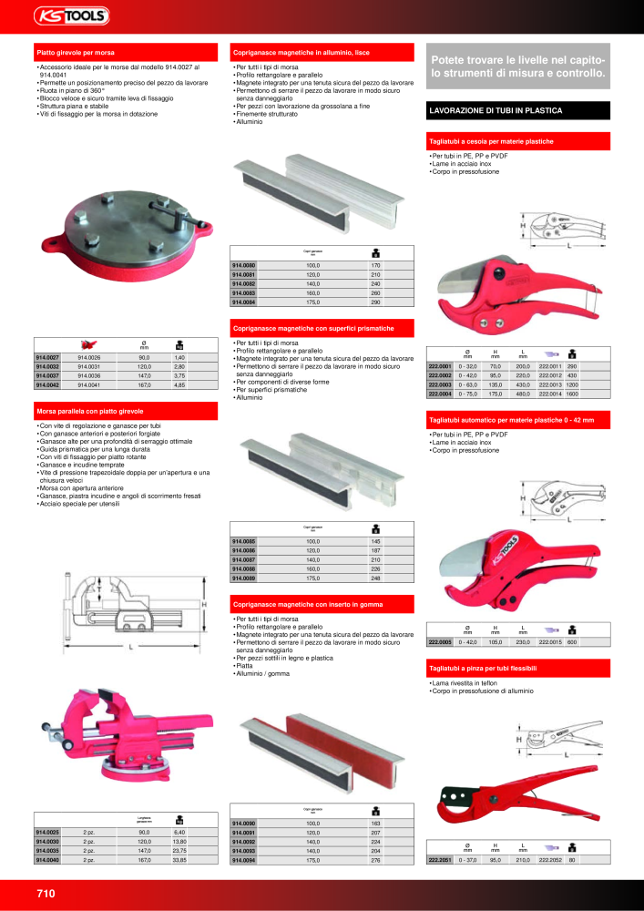 KS Tools Utensili per l'industria e l'artigianato n.: 20981 - Pagina 710