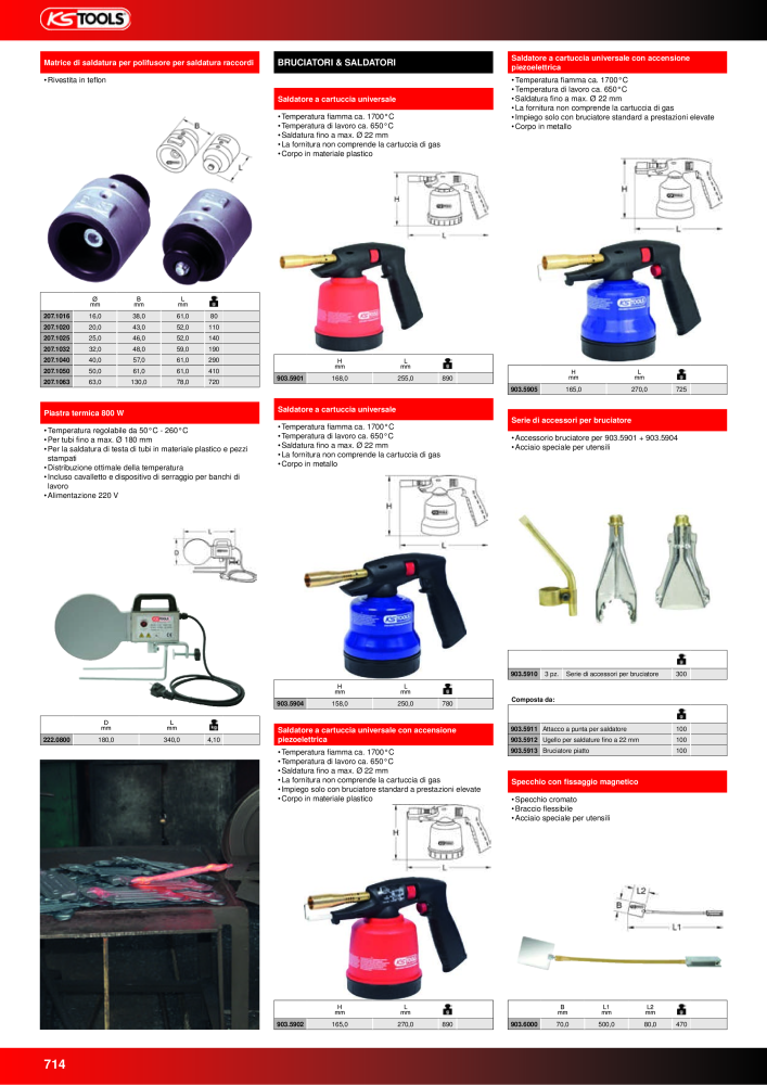 KS Tools Utensili per l'industria e l'artigianato n.: 20981 - Pagina 714