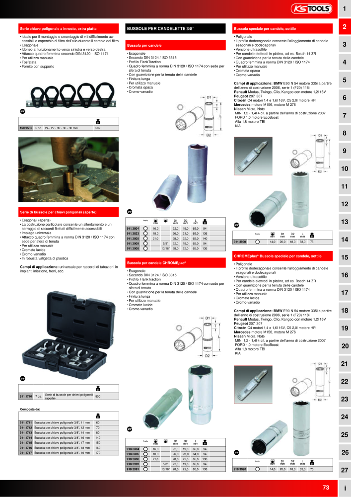 KS Tools Utensili per l'industria e l'artigianato n.: 20981 - Pagina 73