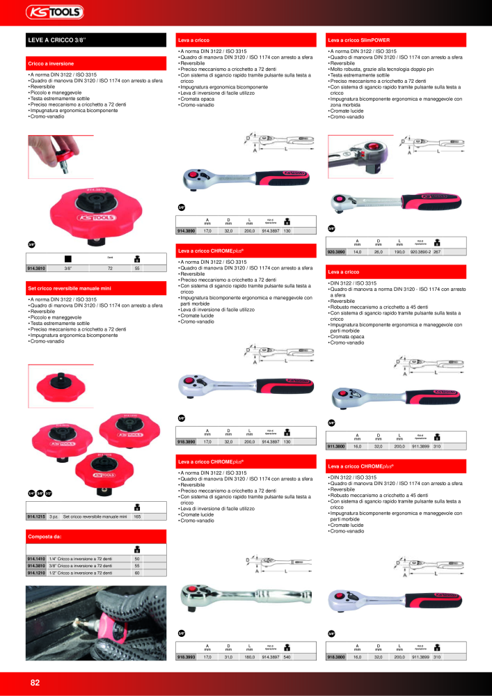 KS Tools Utensili per l'industria e l'artigianato n.: 20981 - Pagina 82