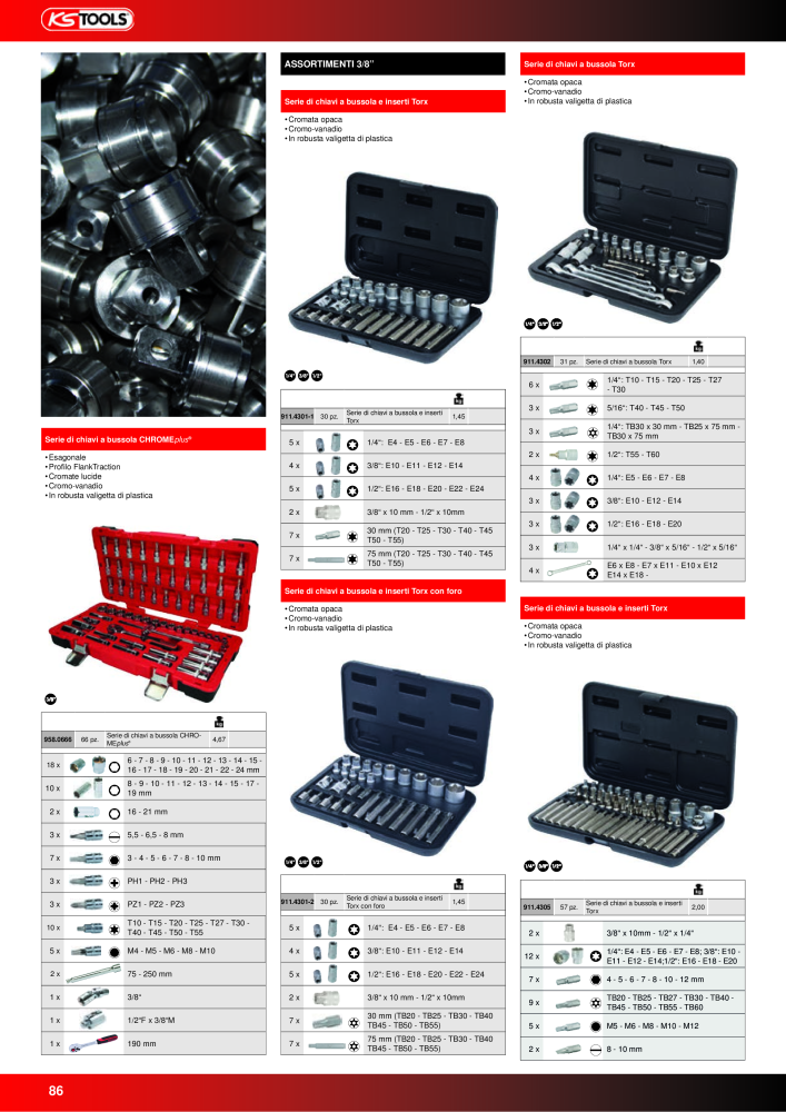 KS Tools Utensili per l'industria e l'artigianato NR.: 20981 - Seite 86