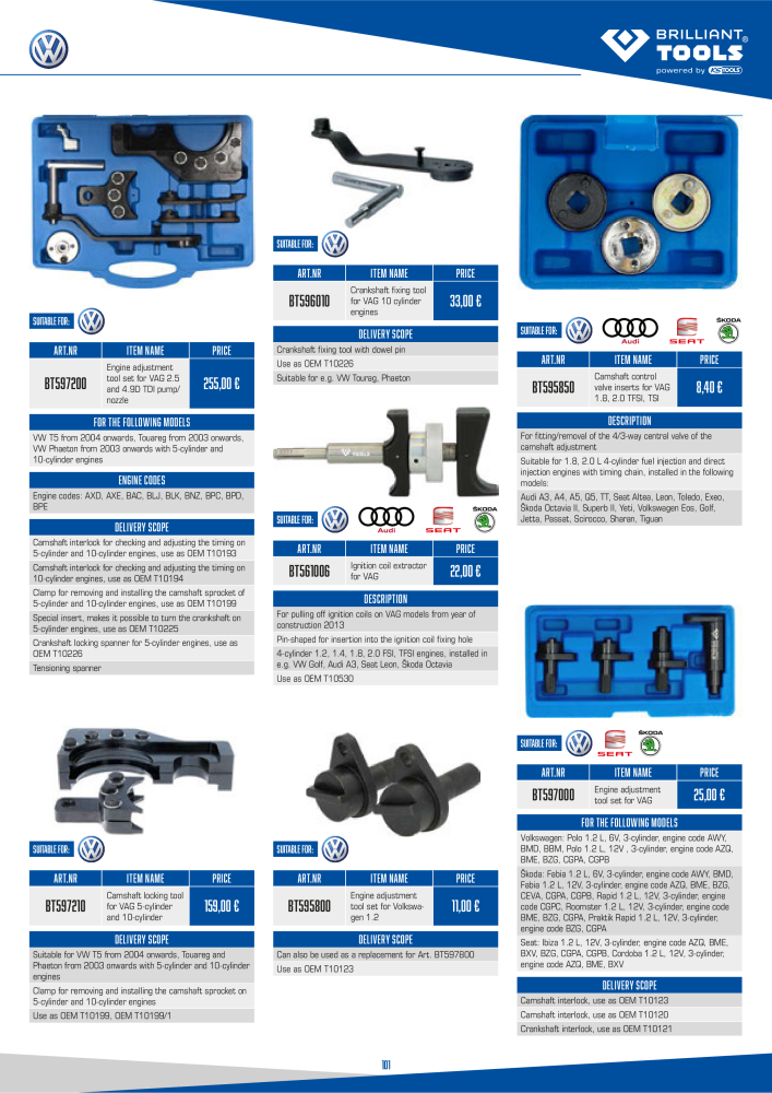 Brilliant Tools - Engine Tools NO.: 20982 - Page 101