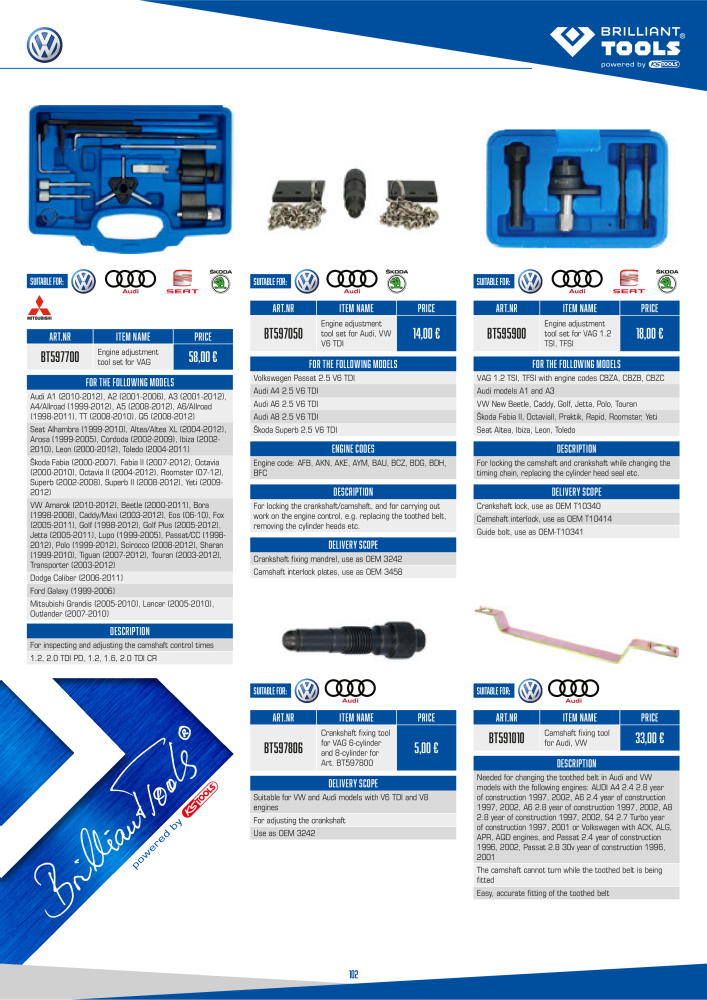 Brilliant Tools - Engine Tools Č. 20982 - Strana 102