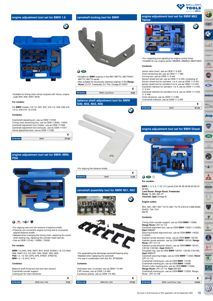 Brilliant Tools - Engine Tools Č. 20982 - Strana 15