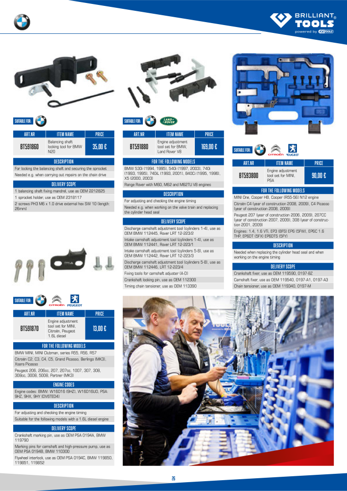 Brilliant Tools - Engine Tools Č. 20982 - Strana 26