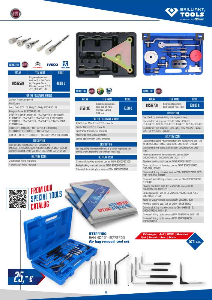 Brilliant Tools - Engine Tools Č. 20982 - Strana 36