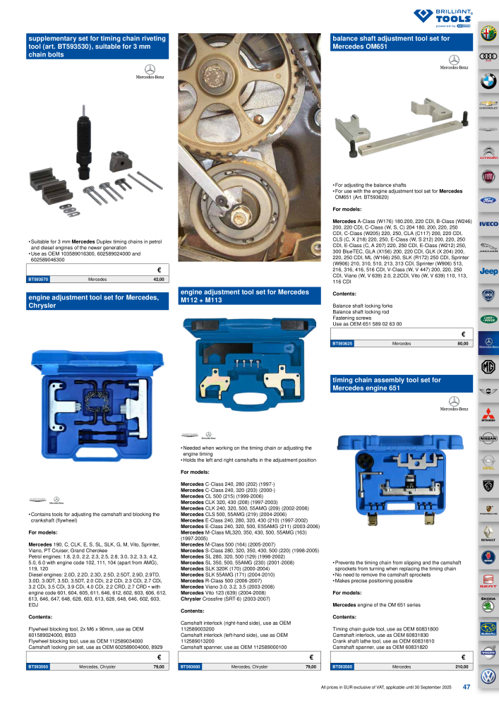 Brilliant Tools - Engine Tools NR.: 20982 - Side 47