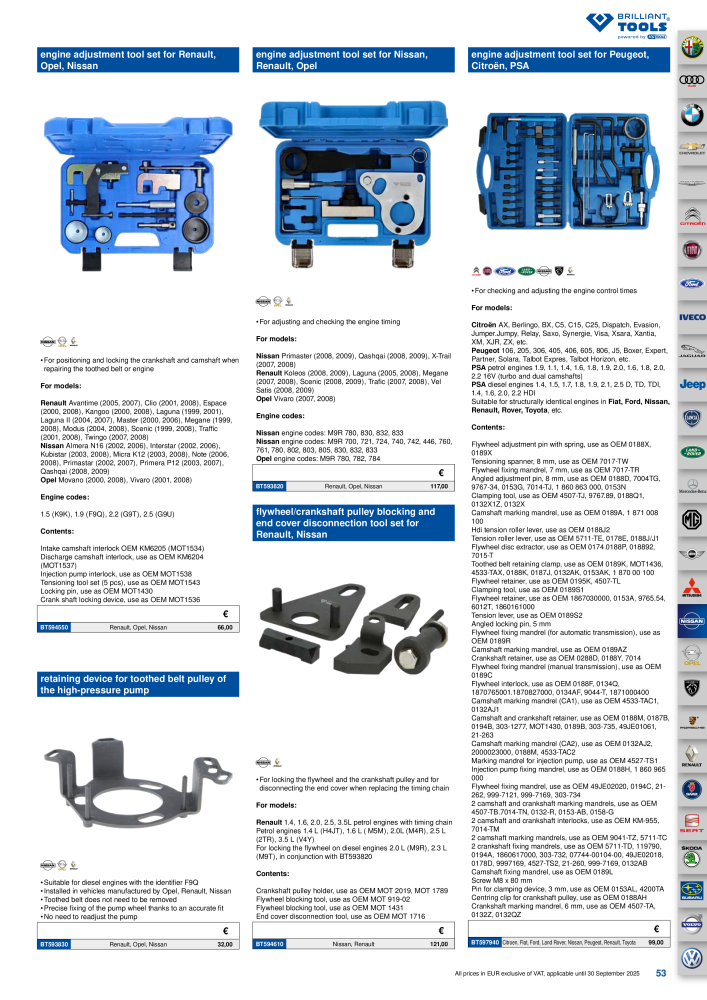 Brilliant Tools - Engine Tools NR.: 20982 - Side 53