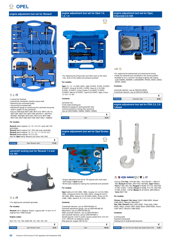 Brilliant Tools - Engine Tools NR.: 20982 - Side 56