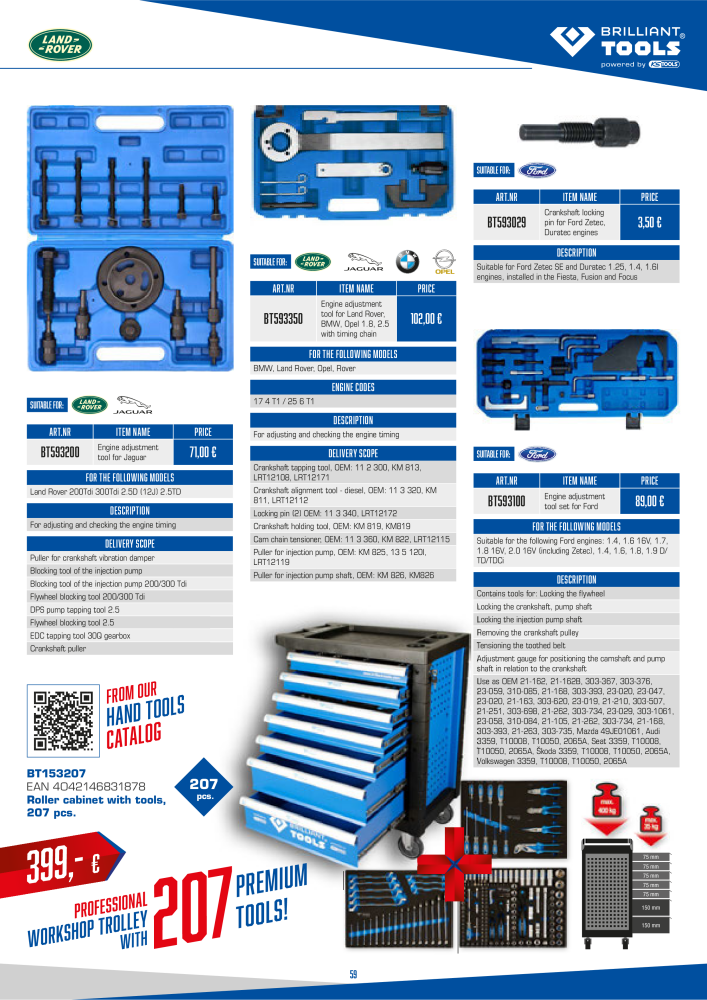 Brilliant Tools - Engine Tools NR.: 20982 - Side 59