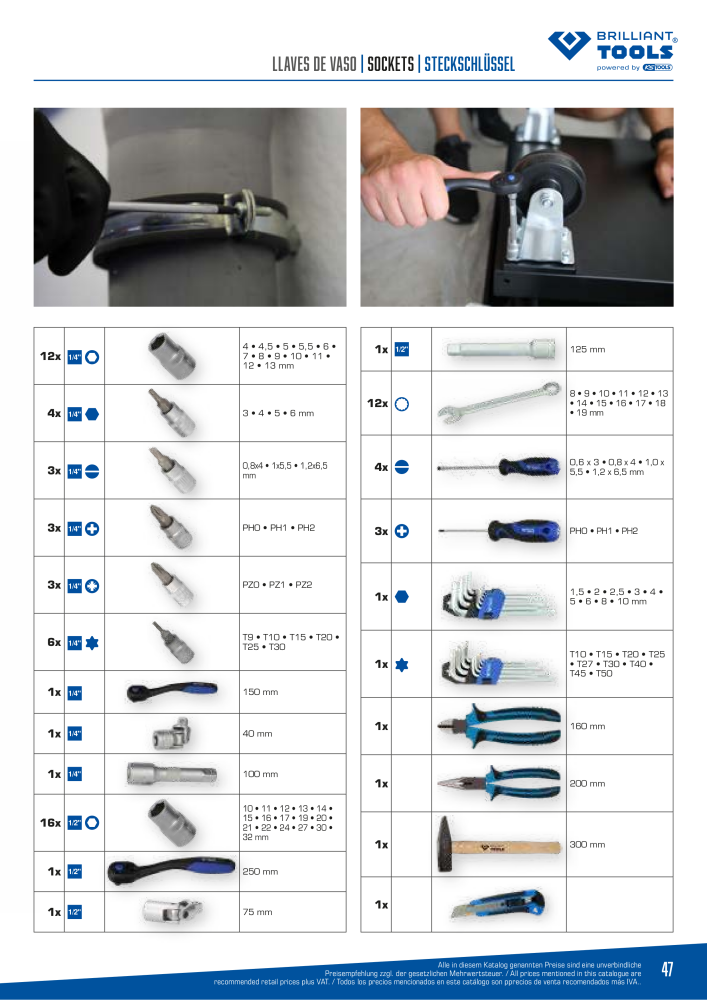 Herramientas brillantes - herramientas manuales Nº: 20985 - Página 47