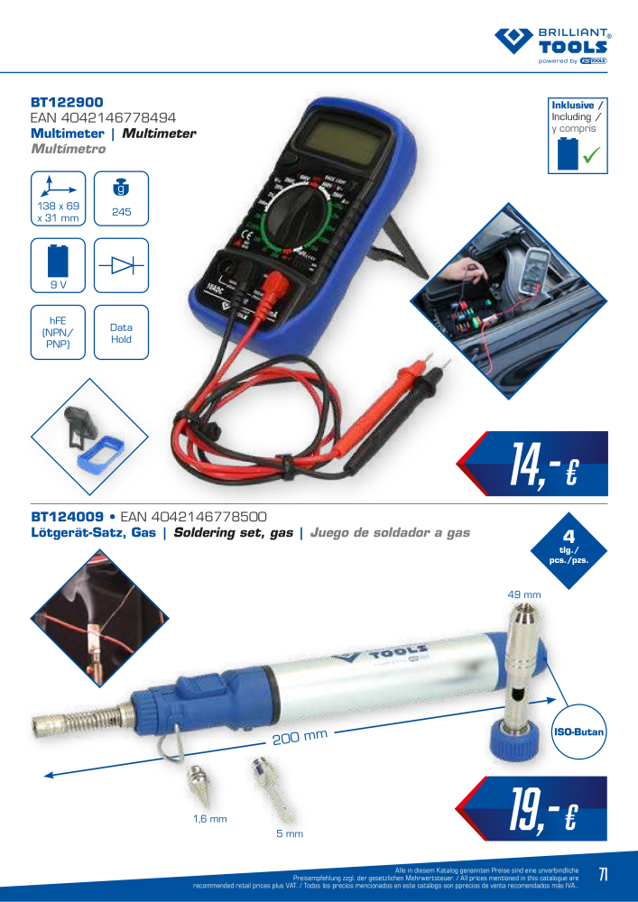 Herramientas brillantes - herramientas manuales NR.: 20985 - Seite 71