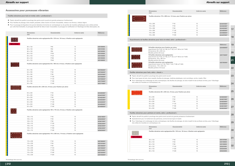 Metabo - Accessoires FR NR.: 20991 - Pagina 107